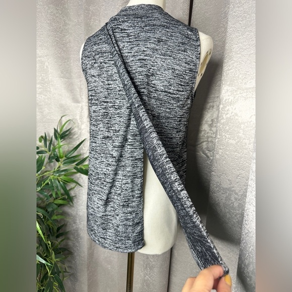 Rag & Bone Women’s Knit Spacedye Mock-Neck Muscle Tee Gray Sz S - Picture 6 of 10